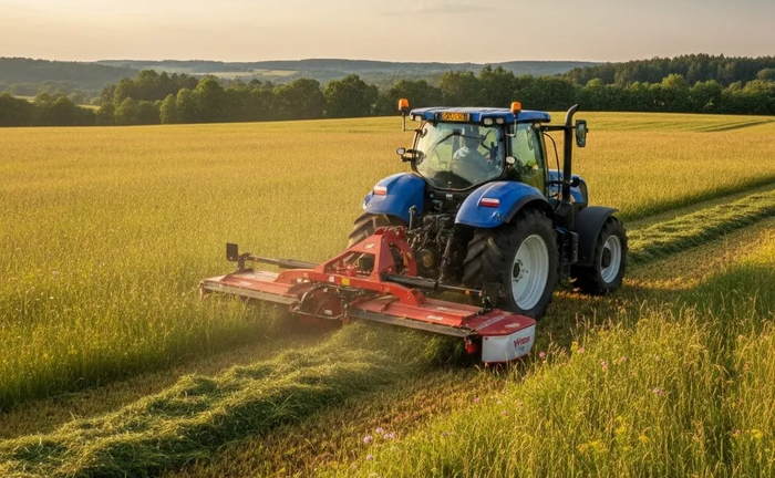 Покіс трави та сіна на полі – потужна косарка для вас Покіс трави та сіна на полі – потужна косарка для вас