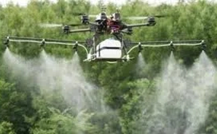 Агродрон DJI Agras — Ультраточне обприскування та десикація Агродрон DJI Agras — Ультраточне обприскування та десикація