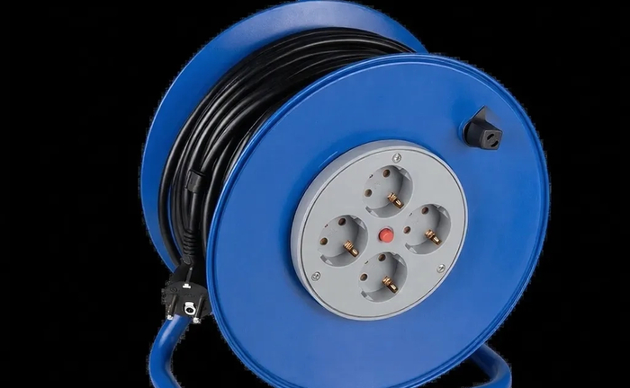 Подовжувач на котушці 50м (переноска)