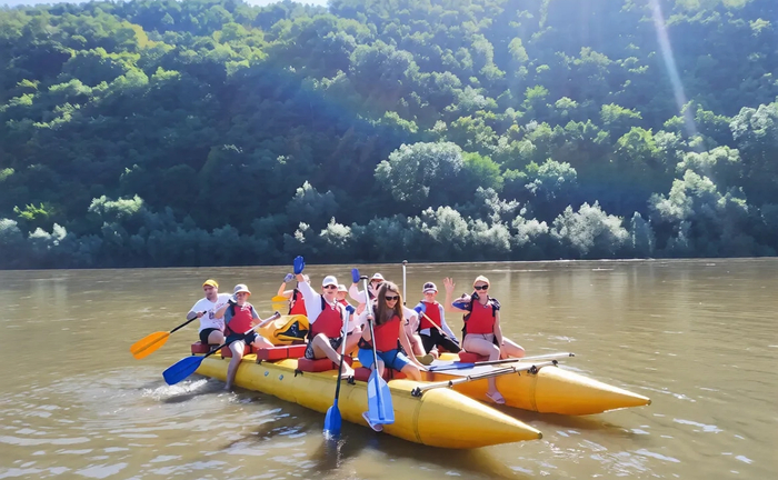 Катамаран 10-місний— Флагман вашого відпочинку на воді!
