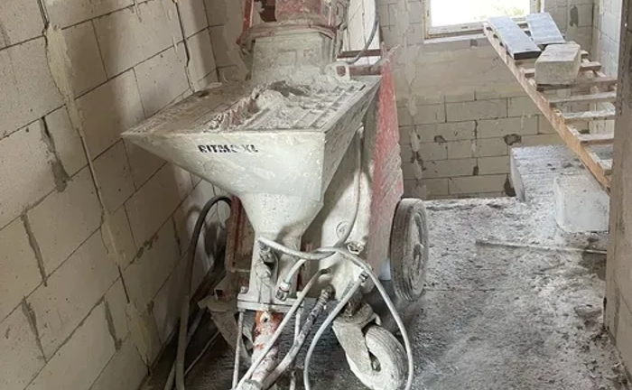 Професійна штукатурна станція (220/380В) – повний комплект