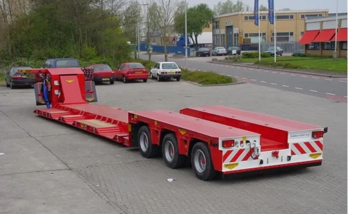 Трал (Низькорамна платформа) — Перевезення від 10 до 60 тонн Трал (Низькорамна платформа) — Перевезення від 10 до 60 тонн