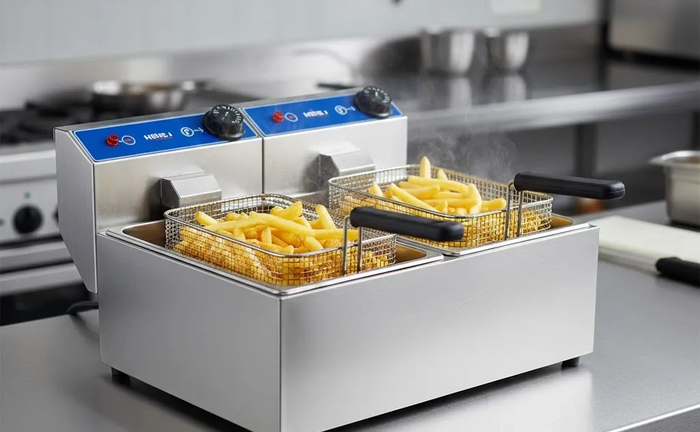 Професійна фритюрниця Hendi. В наявності.