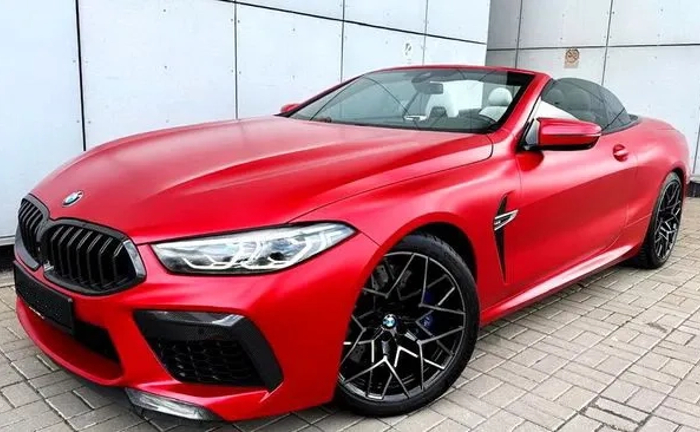 286 Кабріолет BMW M8 F91 Cabrio червона 286 Кабріолет BMW M8 F91 Cabrio червона