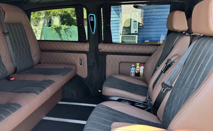 Замовлення Mercedes Vito. Шкіряний, комфортний салон