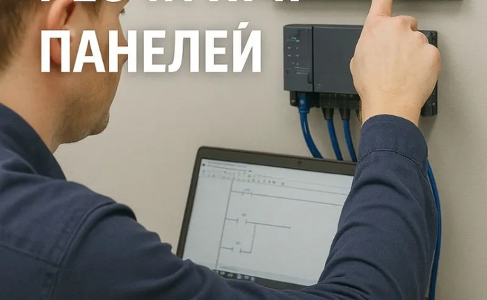 Послуги Програмування PLC та HMI панелей! Послуги Програмування PLC та HMI панелей!