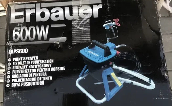 Професійний Фарбопульт Erbauer (Безповітряний): Ідеальне Фарбування! Професійний Фарбопульт Erbauer (Безповітряний): Ідеальне Фарбування!