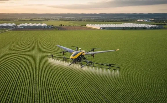 Внесення добрив агродроном. Професійно та вчасно Внесення добрив агродроном. Професійно та вчасно