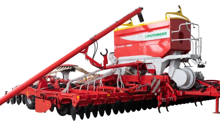 Сівалка Poettinger Terrasem для точного та ефективного посіву Сівалка Poettinger Terrasem для точного та ефективного посіву