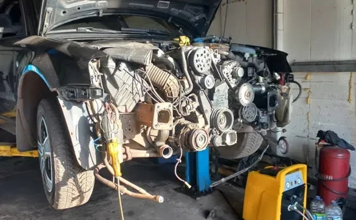 Автосервис СТО замена цепи грм, течь масла, Audi Q7 VW Touareg