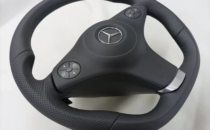 Изменение анатомии руля и перетяжка руля и ручек кпп