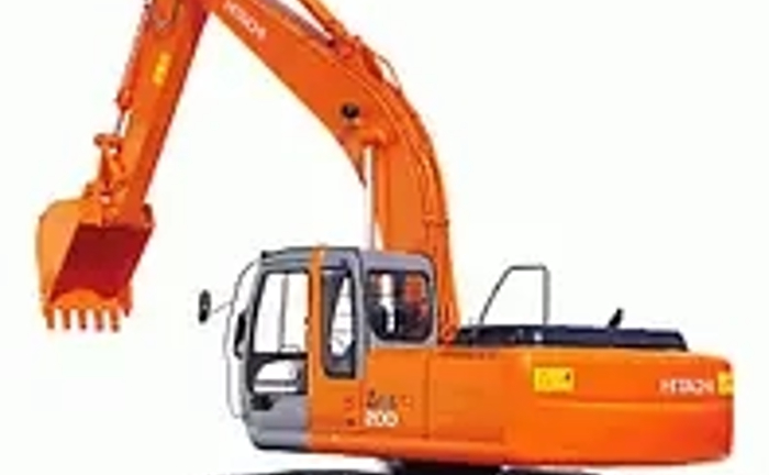 Імпортний екскаватор HitachiZX 200LC — 3 на гусеничному ходу з ковшем Імпортний екскаватор HitachiZX 200LC — 3 на гусеничному ходу з ковшем