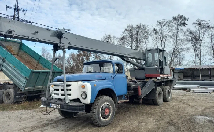 Послуги автокрана 10т та екскаватора