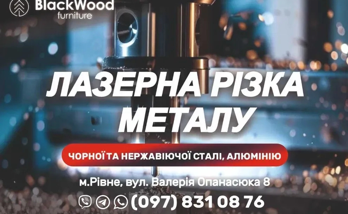 Лазерна різка чорного металу нержавіючої сталі листового металу