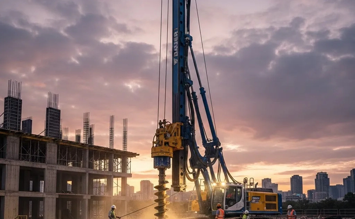 Бурова установки Bauer BG 36 — потужна та надійна