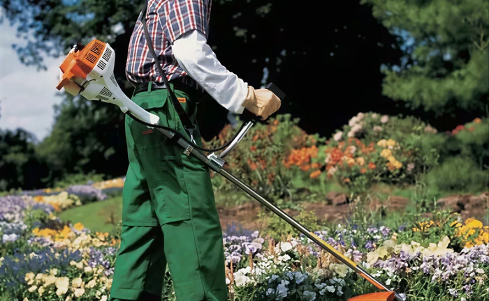 Ручна бензокоса— тример для трави!