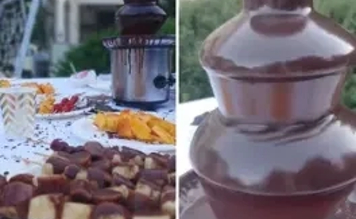 Шоколадний фонтан. Шоколадний фонтан.