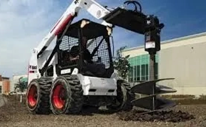 Ямобур на базі міні навантажувача BOBCAT Ямобур на базі міні навантажувача BOBCAT