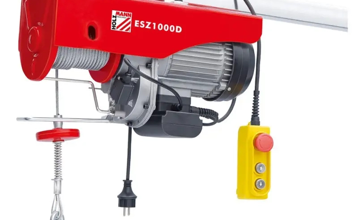 Лебідка електрична Тельфер Emvil 220В РА 150/300кг 12метрів