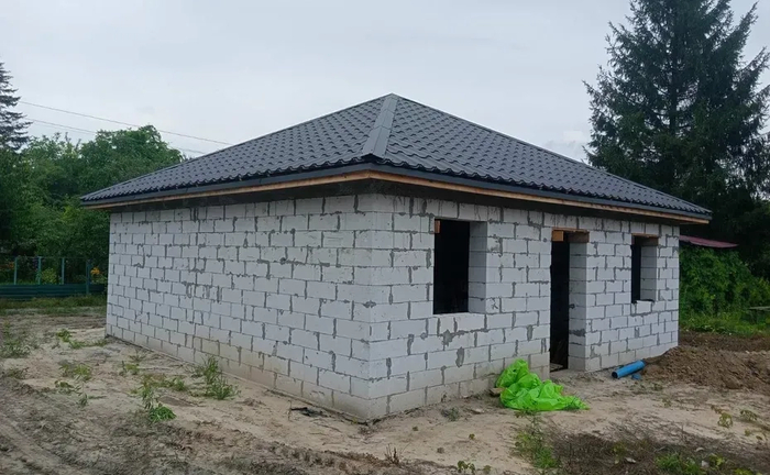 Кладка кирпича ,газоблока,керамоблока,шлакоблока