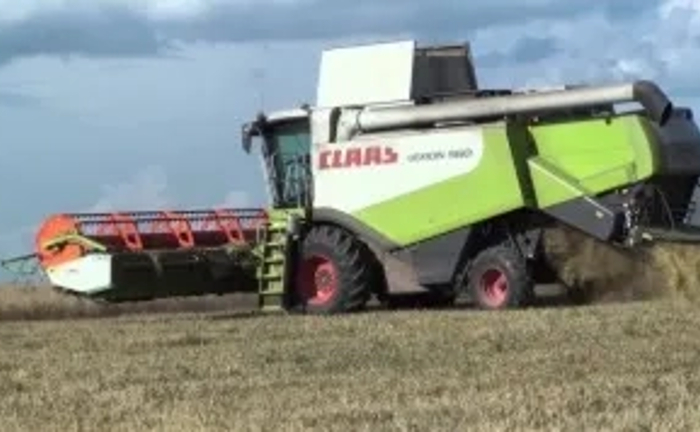 Комбайн клас Лексіон, збирання врожаю соняшника сої кукурудзи
