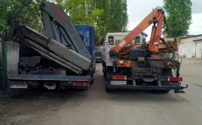 Послуги крана маніпулятора 11-м.