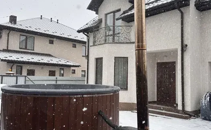 Чан на колесах! Карпатський релакс прямо у вас на подвір'ї!