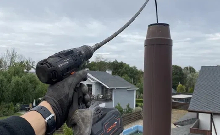 Чистка димоходу, каміна, пічки