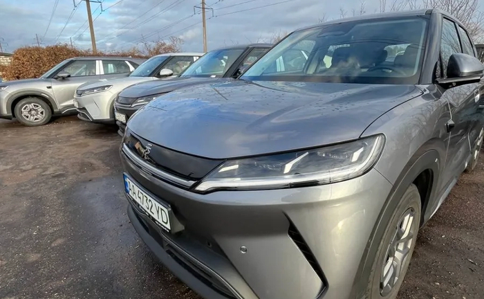 Електроавто BYD YUAN UP 2025 + знижка на швидкісні зарядки