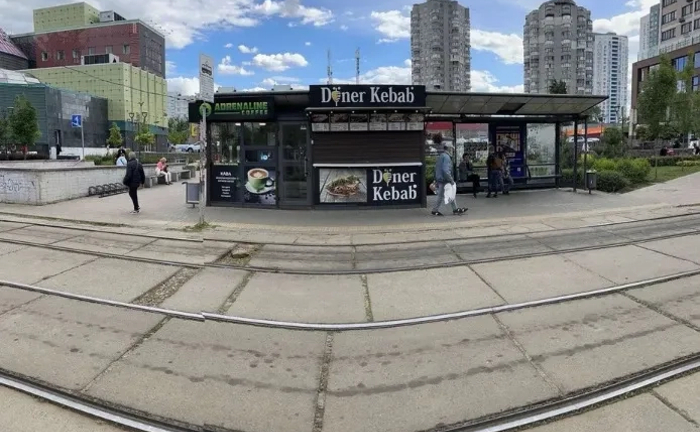 Зупинковий комплекс 7 м2 біля метро Оболонь Зупинковий комплекс 7 м2 біля метро Оболонь