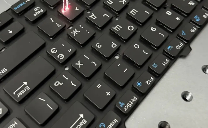 Гравіювання клавіатури Гравіювання клавіатури