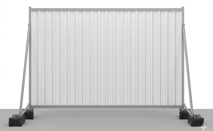 Високі огорожі закритого типу .