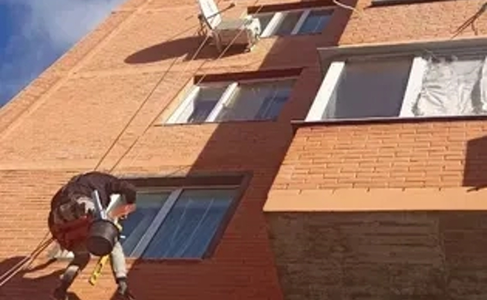 Утеплення фасадів ремонт реставрація панельних швів пром альпіністи Утеплення фасадів ремонт реставрація панельних швів пром альпіністи