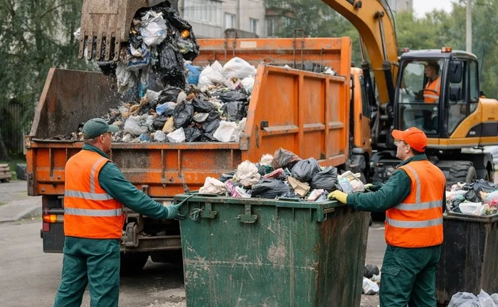 Оперативний вивіз сміття з вантажниками