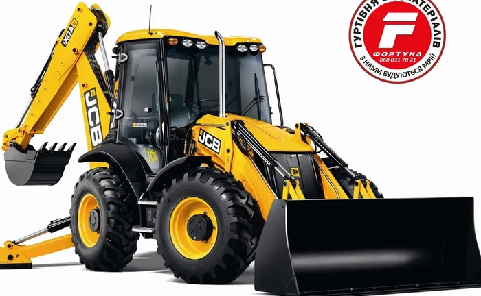 Екскаватор - навантажувач JCB 4 CX (послуги) Екскаватор - навантажувач JCB 4 CX (послуги)