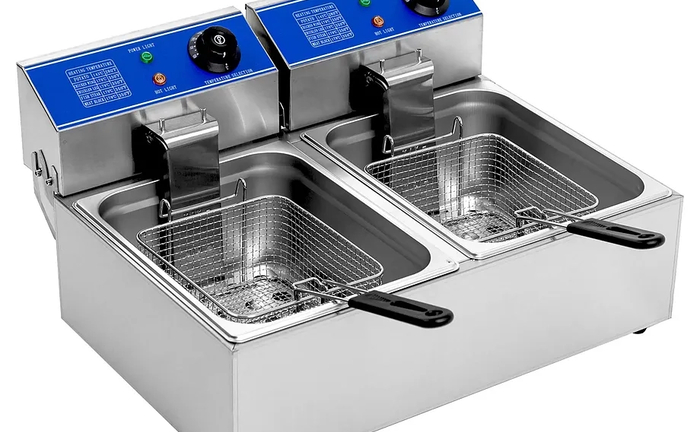 Фритюрниця 2х4л (Естонія, 4 кВт) Фритюрниця 2х4л (Естонія, 4 кВт)