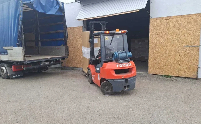 Навантажувач з вилковим захватом Toyota 42-7 FGF 25 Навантажувач з вилковим захватом Toyota 42-7 FGF 25