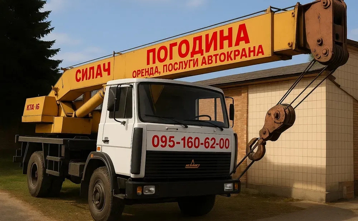 Автокран, 18 тон 22 метри стрiла Автокран, 18 тон 22 метри стрiла