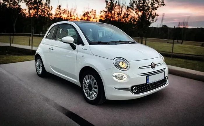 415 Авто Fiat F500 білий без водія Київ 415 Авто Fiat F500 білий без водія Київ