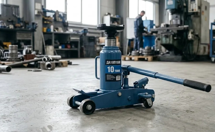 Домкрат ДА10П150К 10т - низьке підхоплення