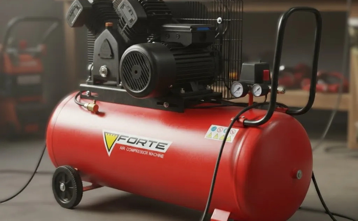 Компресор Forte V-0.4-100, повітряний для фарбування Компресор Forte V-0.4-100, повітряний для фарбування