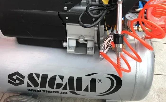 Компресор SIGMA 50L 8bar Доставка! Компресор SIGMA 50L 8bar Доставка!