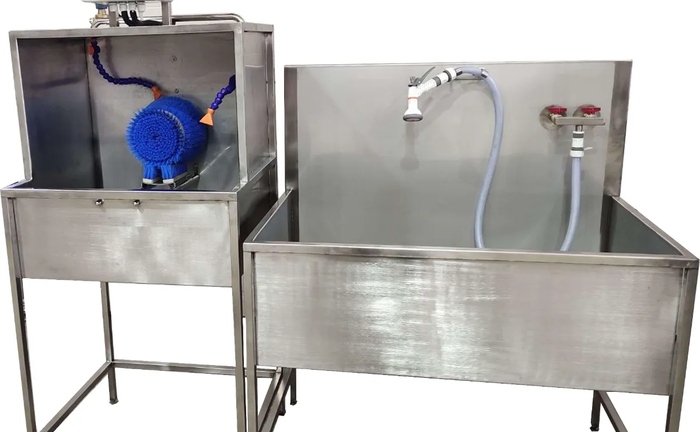 Обладнання для мийки відер, машина для миття циліндричних ємностей та відер Обладнання для мийки відер, машина для миття циліндричних ємностей та відер