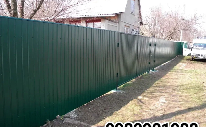 Установка парканів будь-яких видів - якісно та за доступною ціною!
