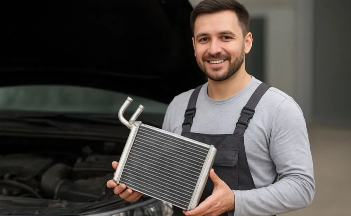 Заміна радіаторів пічки автомобілів швидко та якісно
