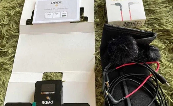 ode Wireless Go II - двоканальна радіосистема для відеозйомки ode Wireless Go II - двоканальна радіосистема для відеозйомки