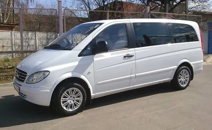 281 Мікроавтобус на весілля Mercedes Vito білий 281 Мікроавтобус на весілля Mercedes Vito білий
