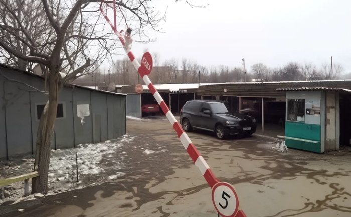 Паркомісце на стоянці: зручний заїзд та виїзд