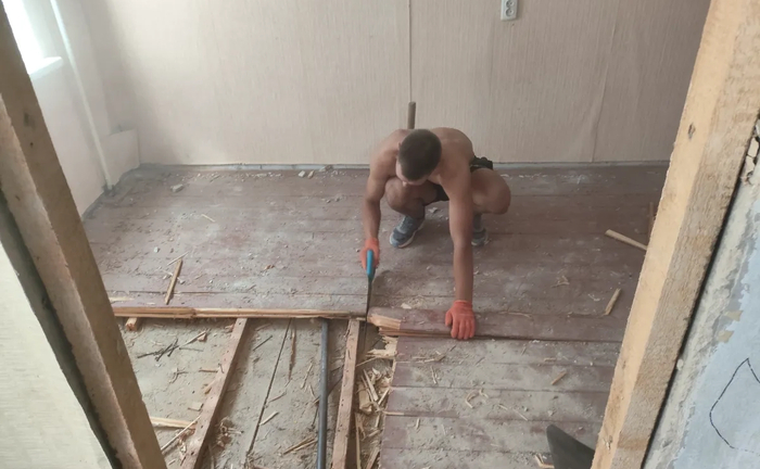 Демонтаж. Резка бетоно-монолитных перекрытий.