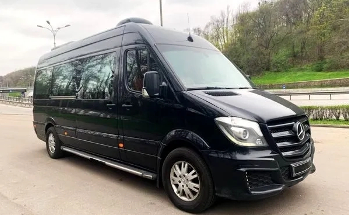 278 Мікроавтобус Mercedes Sprinter чорный VIP class з водієм 278 Мікроавтобус Mercedes Sprinter чорный VIP class з водієм
